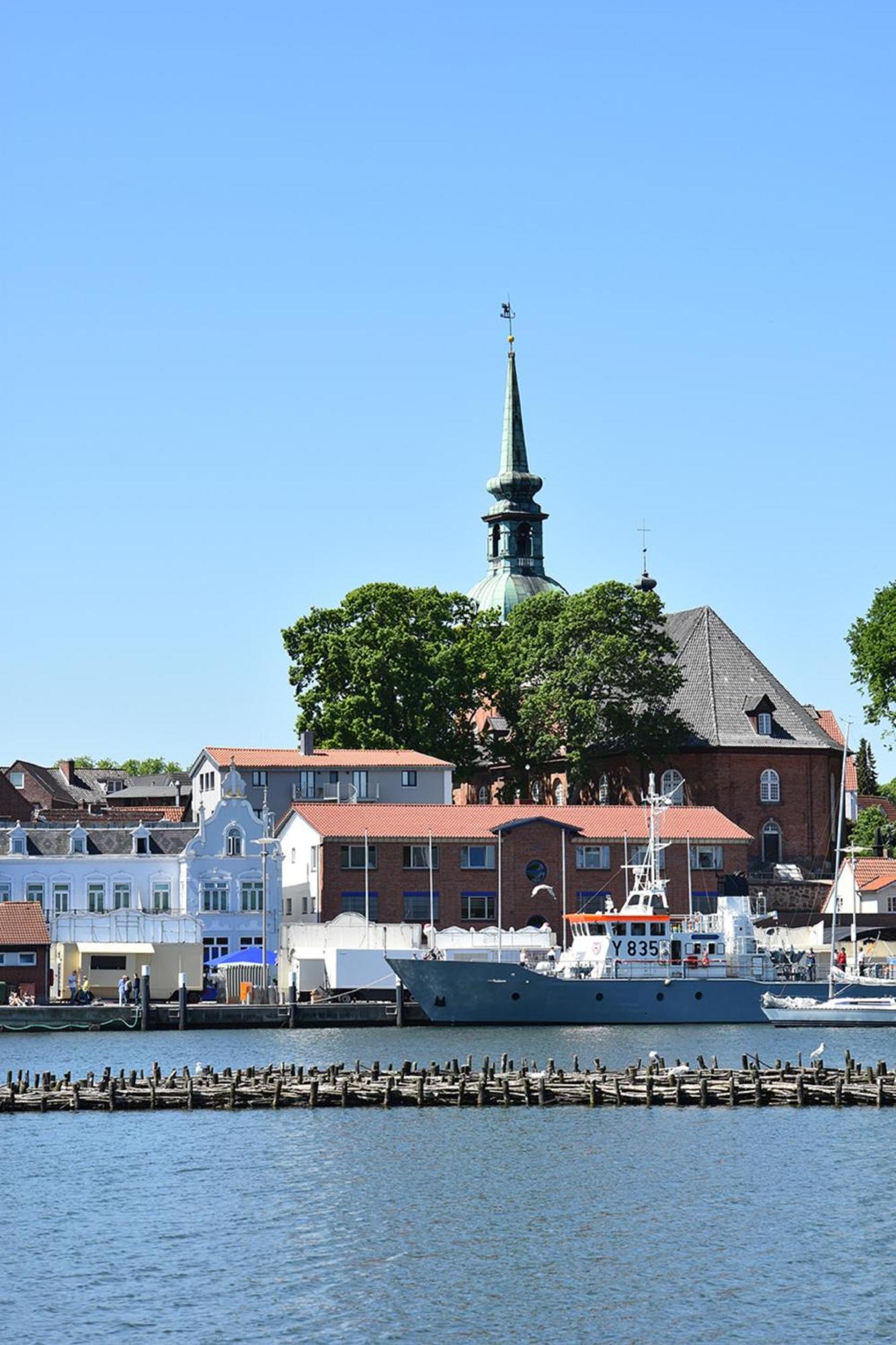 Ferienwohnung Chill Harbour Olpenitz Exterior foto